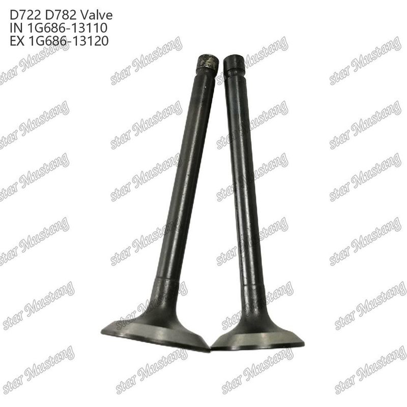 Oryginalny zapas Integral Structure Valve ZB400 ZB500 Z400 Z430 Z482 D722 D782 IN 14601-13110 EX 14601-13120 Część silnika wysokoprężnego z obsługą online