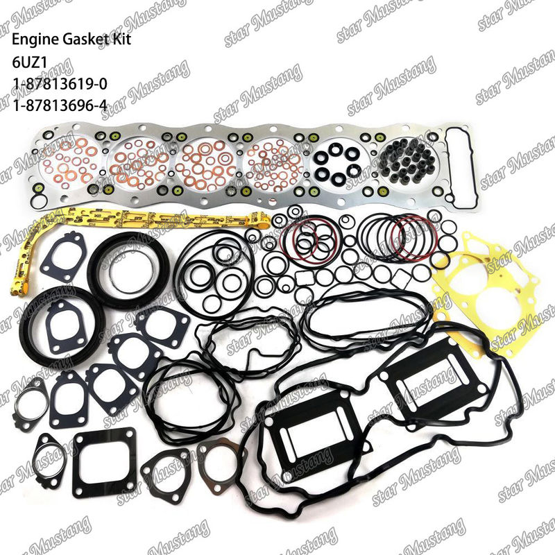 Kompletny zestaw uszczelnienia 6UZ1 1-87813619-0 1-87813696-4 nadaje się do części silników ISUZU
