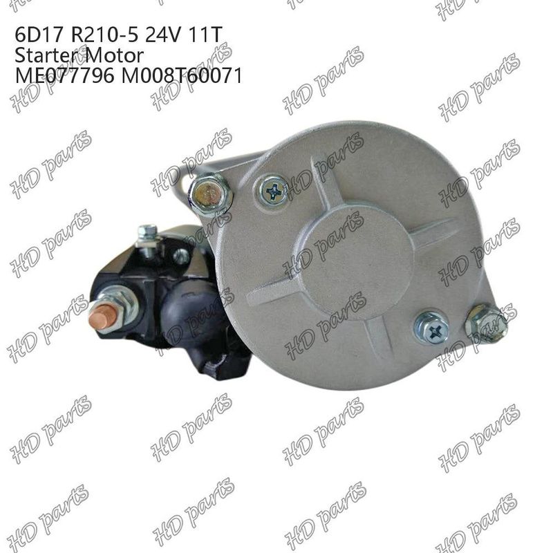 6D17 24V 11T R210-5 ME077796 M008T60071 Rozrusznik silnika Diesla Inne certyfikaty