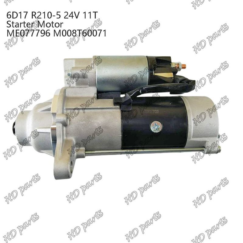 6D17 24V 11T R210-5 ME077796 M008T60071 Rozrusznik silnika Diesla Inne certyfikaty