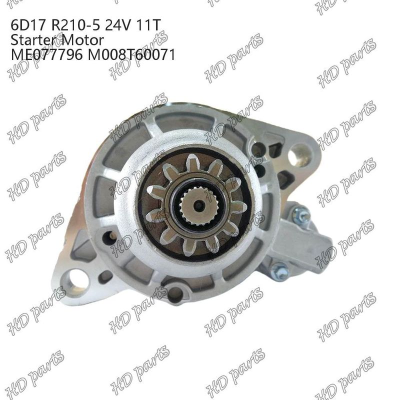 6D17 24V 11T R210-5 ME077796 M008T60071 Rozrusznik silnika Diesla Inne certyfikaty
