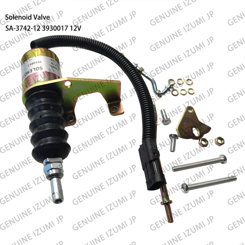 SA-3742-12 3932017 Zawór elektromagnetyczny odcinający 12V do części silników Diesla