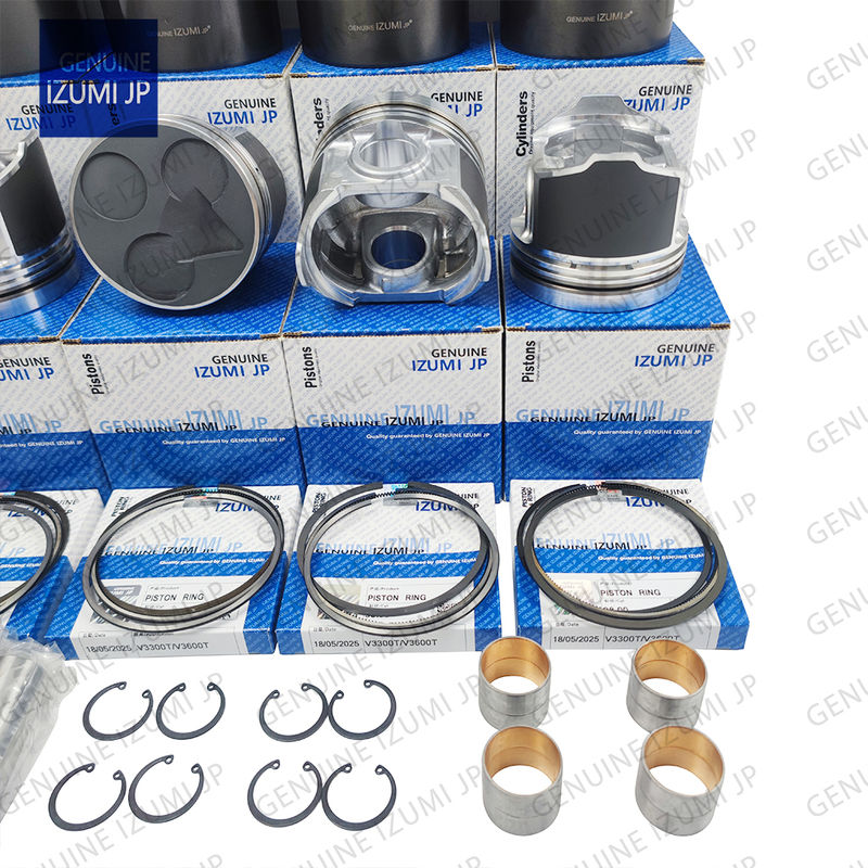 Zestaw tulei cylindrowej V3600T Tłok 1J510-21113 Do części zamiennych do silnika Diesla Kubota