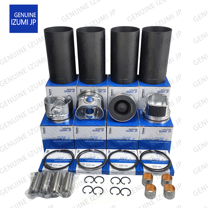V3800T Silinder Liner Kit Piston 1J508-21110 Do części naprawczych silników wysokoprężnych Kubota