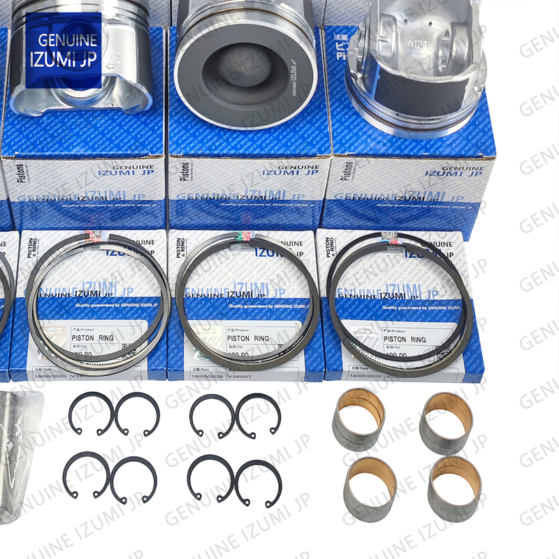 V3800T Silinder Liner Kit Piston 1J508-21110 Do części naprawczych silników wysokoprężnych Kubota