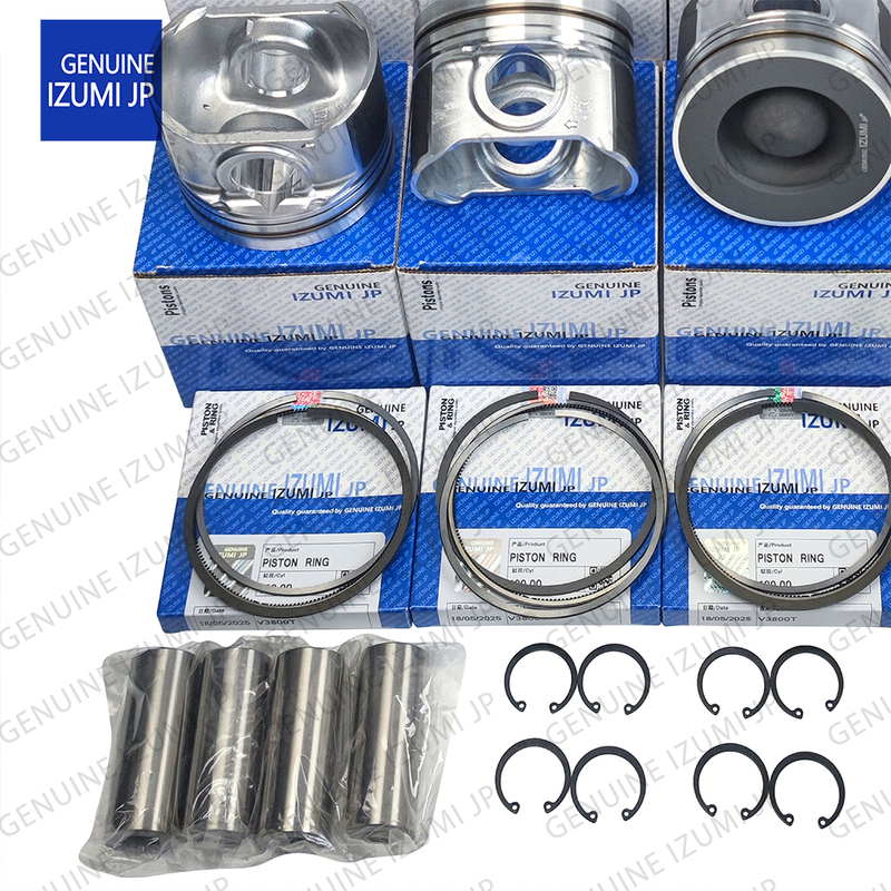 V3800T Silinder Liner Kit Piston 1J508-21110 Do części naprawczych silników wysokoprężnych Kubota